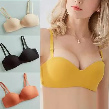Tooxika бесшовные бюстгальтеры женские пуш-ап бюстгальтер женское белье половина чашки без косточек бюстгальтер нижнее белье