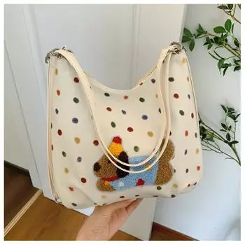 Tooxika Большая вместительная сумка для подмышек Новый стиль Простая сумка-тоут для нишевого дизайна