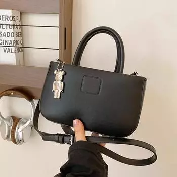 Tooxika Французский стиль Нишевая сумка Новая сумка через плечо Модная сумка на плечо чёрный