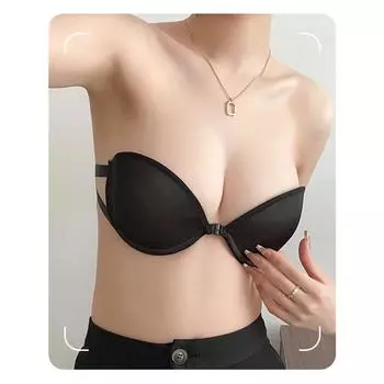Tooxika, гладкое противоскользящее нижнее белье с пряжкой спереди и небольшой грудью, регулируемый бюстгальтер, невидимый и удобный бюстгальтер без бретелек