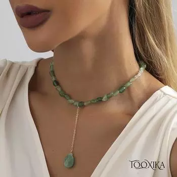 Tooxika креативное ожерелье с подвеской из натурального камня, индивидуальное темпераментное женское ожерелье, ожерелье на ключицу, ювелирные изделия