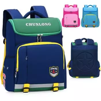 Tooxika Креативный новый стиль дышащий и брызгозащищенный детский школьный ранец для начальной школы S