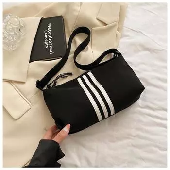 Tooxika Модная спортивная сумка в стиле небольшой квадратной формы для женщин, новый стиль, милая и крутая сумка-мессенджер в стиле горячей девушки чёрный