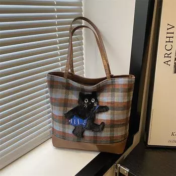 Tooxika Новая большая вместительная сумка через подмышку женская модная сумка-тоут Niche