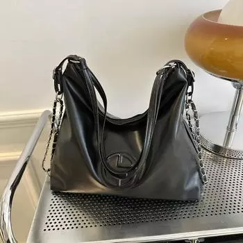 Tooxika Новая простая и стильная женская сумка-тоут большой вместимости для поездок на работу