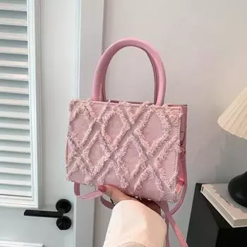 Tooxika Новая стильная сумка через плечо, большая вместимость, женская простая сумка через плечо, маленькая квадратная сумка