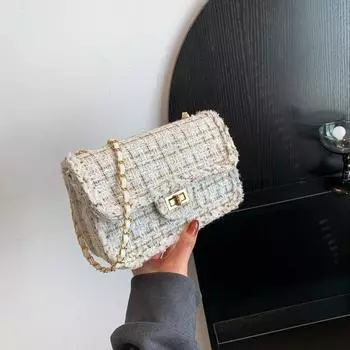 Tooxika Новая женская сумка-мессенджер с цепочкой Повседневная простая сумка через плечо