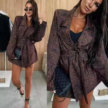 Tooxika новый осенне-зимний костюм на шнуровке с принтом куртка модная пригородная куртка L