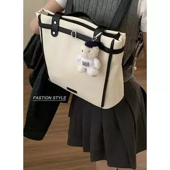 Tooxika Новый осенне-зимний рюкзак в стиле колледжа для женщин, модная и простая сумка-тоут, рюкзак для отдыха и большой вместимости