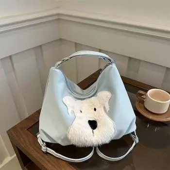 Tooxika Новый повседневный рюкзак большой вместимости Простая сумка-тоут на одно плечо подмышкой