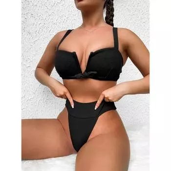 Tooxika, новый внешний одинарный купальник, женский купальник с раздельными вставками, бикини