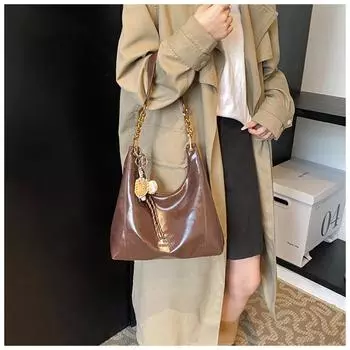 Tooxika Популярная сумка через плечо для поездок на работу, новый стиль, модная и универсальная, простая сумка через плечо под мышкой