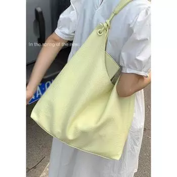 Tooxika Повседневная сумка-тоут Высококачественная женская сумка Новая простая сумка подмышкой Мягкая поверхность Универсальная сумка через плечо