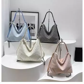 Tooxika Сумка-тоут для женщин, новый большой вместительный рюкзак для поездок на работу, многофункциональная сумка через плечо, легкий дорожный рюкзак чёрный