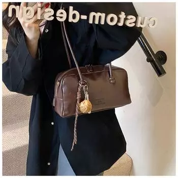 Tooxika Underarm Bag Large Capacity Crossbody Pillow Handbag чёрный