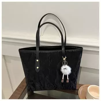 Tooxika Women s New Fashion One-shoulder Casual Commuting Tote Bag