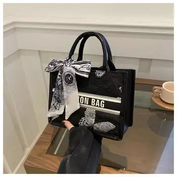 Tooxika женская маленькая сумка для поездок на работу, сумка на плечо, повседневная большая сумка чёрный