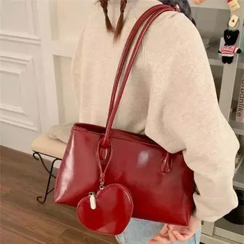 Tooxika женская новая большая вместительная сумка через плечо с длинной ручкой, ретро-сумка чёрный