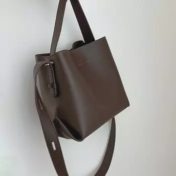 Tooxika Женская новая высококачественная фактурная сумка-ведро большой вместимости с широким плечевым ремнем