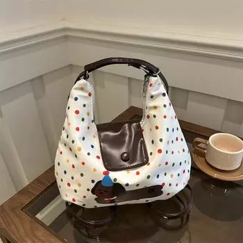 Tooxika Женский Новый Мультфильм Повседневный Емкость Нижний Totback