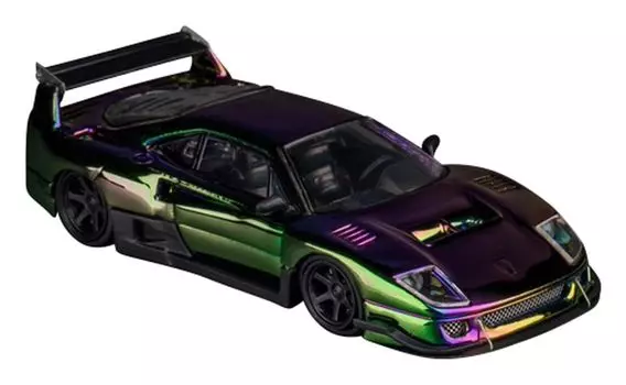 Top Art LBWK F40 кинетический хром готовый продукт 1/64