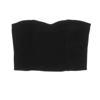 Топ без бретелек 667192 для женщин L чёрный