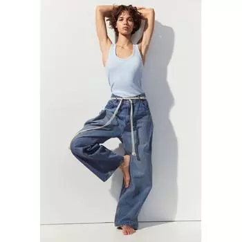 Топ без рукавов HM голубой