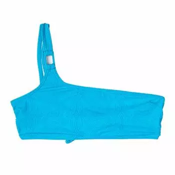 Женский купальник на одно плечо бирюзового цвета ПРОТЕСТ S бирюзовый