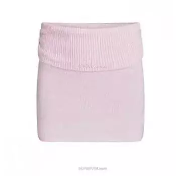 Топ-халтер светло-розового цвета с открытыми плечами, европейский и американский стиль, горячая девушка Skirt S