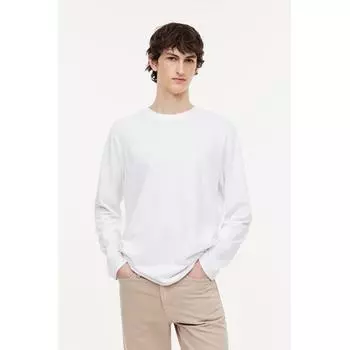 Топ HM tHerMolite Jersey Regular Fit, белый S