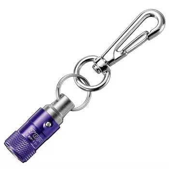 Top Industry Portable Socket Holder with Eggplant Can Easy installation just by plugging it Comes with a lock to prevent it from falling One-Touch