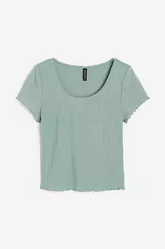 Топ из джерси Pointelle