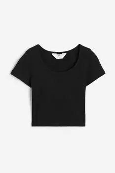 Топ из джерси Pointelle