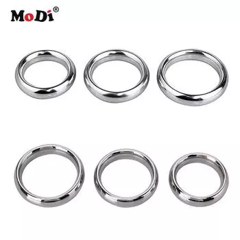 Топ из нержавеющей стали, кольцо для пениса, тяжелые кольца для члена, секс-кольца, игрушки для мужчин, 40 мм, 45 мм, 50 мм 40mm