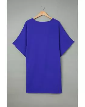 Топ кимоно Azura Exchange High Low M синий