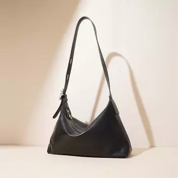 Top-layer Leather High-end Women s Bag Lazy Retro One-shoulder Crossbody Large Capacity Commuting Bag Women