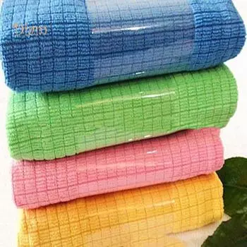 TOP-MART 4 шт., кухонная прочная водопоглощающая чистящая пластина из микрофибры, ткань для мытья посуды, полотенце, домашний декор one size