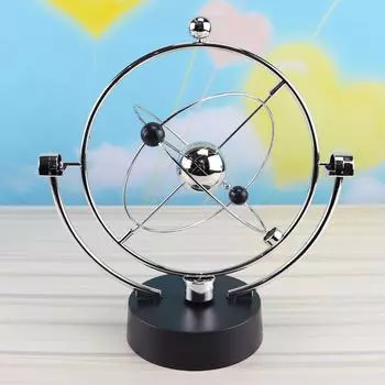 TOP-MART электронная кольцевая модель вечного движения, динамическая балансировка, офисный стол, домашний декор one size