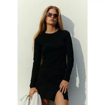 Топ с длинными рукавами HM, черный 1158565001 XXSEUR XXSP