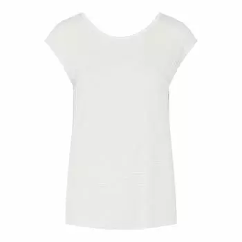 Женский топ без рукавов с открытой спиной и пуговицами с пайетками ШТУКИ XS белый