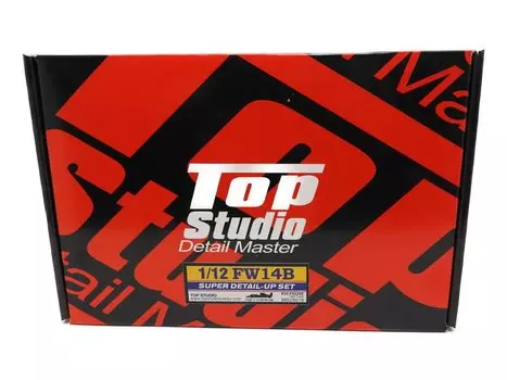 TOP STUDIO F1 Williams Super Detail Up Engine Kit RS4 Late Model Tamiya 1/12 FW-14B (md29018)