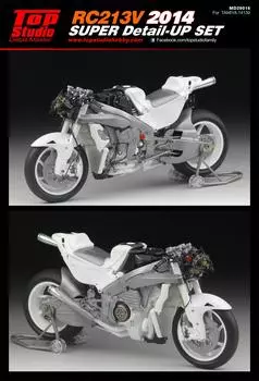 Top Studio Honda RC213V 2014 Super Detail Upset Tamiya MD29016 1/12