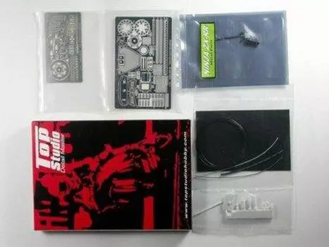 Top Studio Kawasaki NINJA NINJA 2006 Detail Up Set Tamiya TD23016 ZX-RR 1/12