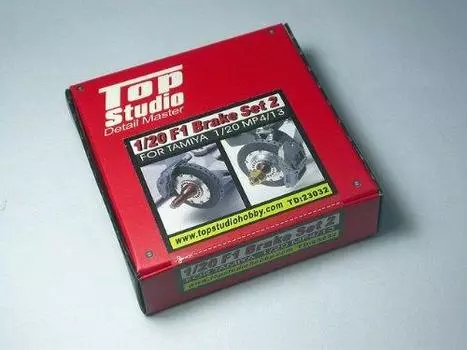 Top Studio McLaren F1 Brake Set 2 Tamiya TD23032 1/20 MP4/13