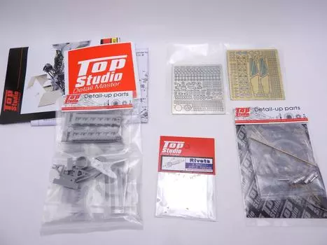 Топ-студия McLaren Двигатель Супер Детализация Upset Tamiya TD23160 MP4/6