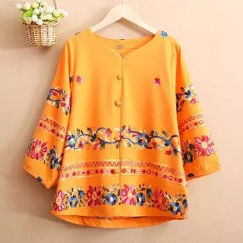 Топ свободного кроя с V-образным вырезом и короткими рукавами в стиле бохо для женщин на лето L белый