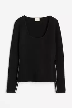 Топ вязки резинкой