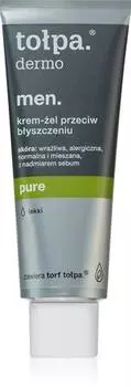 Topa Dermo Men 20+ Матирующий гель-крем для естественного эффекта TU прозрачный