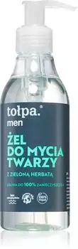 Topa Men Очищающий гель для лица с зеленым чаем TU прозрачный