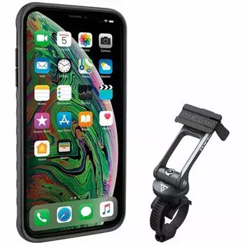 Topeak Ride Case with Mount iPhone XS MAX - Compatible, Black/Gray чёрный